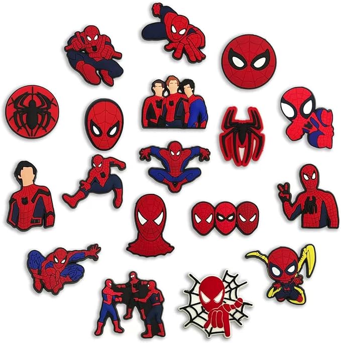 charms for Spiderman crocs